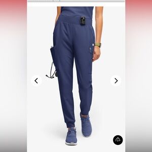 Women's Navy Jogger Scrub Pants